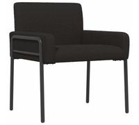 vidaXL Sedia d'accento Nero Bouclé