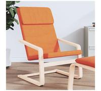 VIDAXL - Sedia Relax Giallo Scuro In Tessuto