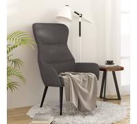 VIDAXL - Sedia Relax Grigio Scuro In Tessuto