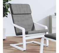 vidaXL Sedia Relax Grigio Scuro in Tessuto