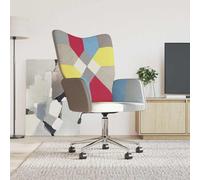 vidaXL Sedia Relax in Tessuto Patchwork