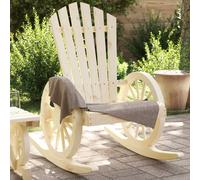 vidaXL Sedie a Dondolo Adirondack 2 pz in Legno Massello di Abete