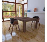 vidaXL Sedie da Pranzo 2 pz in Legno Curvato e Similpelle