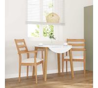 vidaXL Sedie da Pranzo con Cuscini 2 pz in Legno Massello di Hevea, sedia da pranzo, sedia da cucina, sedile da pranzo, sedia, sedia da soggiorno