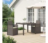 vidaXL Sedie da pranzo da giardino PP, Sedia da giardino moderna, resistente alle intemperie, UV, salvaspazio, per aperitivi in patio