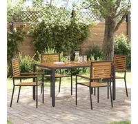 vidaXL Sedia da Giardino, Comoda per Esterni, Poltrona impilabile, Stile Moderno, mobili per Patio, panchina per terrazza e casa