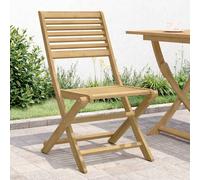 vidaXL Sedie Pieghevoli 4 pz 48,5x61,5x87 cm Massello Acacia