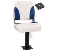 vidaXL Sedile per Barca con Supporto Girevole 360°