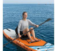 Sedile per Paddle Board 52 x 31 x 45 cm Lyocell Nero