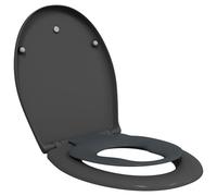 vidaXL Sedile per Toilette Familiare con Sedile per Bambini Sgancio Rapido in Duroplast