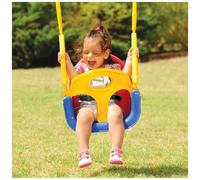 vidaXL Seggiolino Altalena Bambini 3 in 1 29x40x39,5 cm Polipropilene