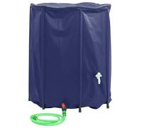 vidaXL Serbatoio Acqua con Rubinetto Pieghevole 1250 L in PVC