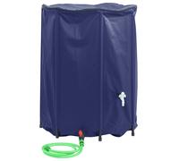 vidaXL Serbatoio Acqua con Rubinetto Pieghevole 1350 L in PVC