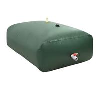 vidaXL Serbatoio Acqua con Rubinetto Pieghevole 2100 L in PVC