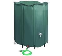 Serbatoio per acqua piovana pieghevole con rubinetto 1000 l