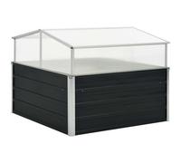 VIDAXL - Serra Antracite 100x100x77 cm in Acciaio Zincato