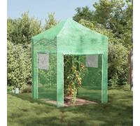 vidaXL Serra con struttura pop-up Verde 200 x 200 x 300 cm Ferro