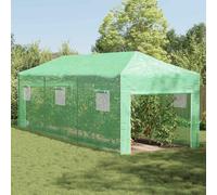 vidaXL Serra con struttura pop-up Verde 290 x 870 x 315 cm Ferro