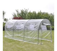 vidaXL Serra Esterna con Ampia Cabina Portatile per Piante da Giardino