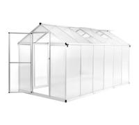 VIDAXL - Serra In Alluminio 362x190x195 Cm 13,41 M