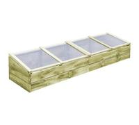 VIDAXL - Serra in Legno di Pino Impregnato FSC 200x50x35 cm