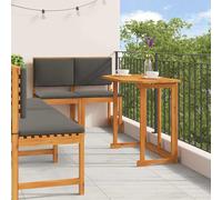 vidaXL Set Bistro da Giardino 5 pcs Marrone Legno di Acacia Massello