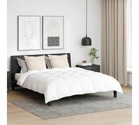 vidaXL Set Coperta Invernale con cuscino 3 pcs Bianco 260 x 220 cm
