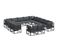 vidaXL Set da Giardino Modulare per Terrazza