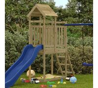 vidaXL Set da Gioco da Esterno 53x110x214 cm Legno di Pino Impregnato
