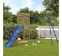 vidaXL Set da Gioco da Esterno in Legno di Pino Impregnato