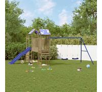 vidaXL Set da Gioco da Esterno in Legno di Pino Impregnato