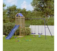 vidaXL Set da Gioco da Esterno in Legno di Pino Impregnato