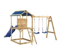 vidaXL Set da Gioco da Esterno in Legno di Pino Impregnato