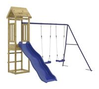 vidaXL Set da Gioco da Esterno in Legno di Pino Impregnato