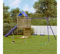 vidaXL Set da Gioco da Esterno in Legno di Pino Impregnato