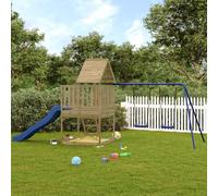 vidaXL Set da Gioco da Esterno in Legno di Pino Impregnato