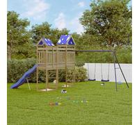 vidaXL Set da Gioco da Esterno in Legno di Pino Impregnato