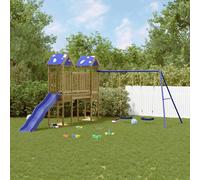 vidaXL Set da Gioco da Esterno in Legno di Pino Impregnato