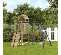 vidaXL Set da Gioco da Esterno in Legno di Pino Impregnato