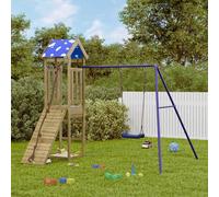 vidaXL Set da Gioco da Esterno in Legno di Pino Impregnato