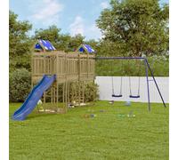 vidaXL Set da Gioco da Esterno in Legno di Pino Impregnato