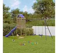 vidaXL Set da Gioco da Esterno in Legno di Pino Impregnato