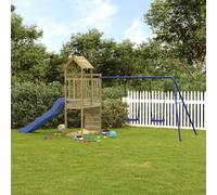 vidaXL Set da Gioco da Esterno in Legno di Pino Impregnato