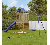 vidaXL Set da Gioco da Esterno in Legno di Pino Impregnato