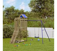 vidaXL Set da Gioco da Esterno in Legno di Pino Impregnato