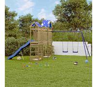 vidaXL Set da Gioco da Esterno in Legno di Pino Impregnato