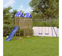 vidaXL Set da Gioco da Esterno in Legno di Pino Impregnato