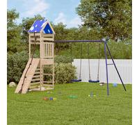 vidaXL Set da Gioco da Esterno in Legno Massello di Pino