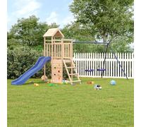 vidaXL Set da Gioco da Esterno in Legno Massello di Pino