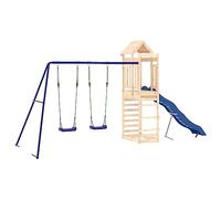 vidaXL Set da Gioco da Esterno in Legno Massello di Pino